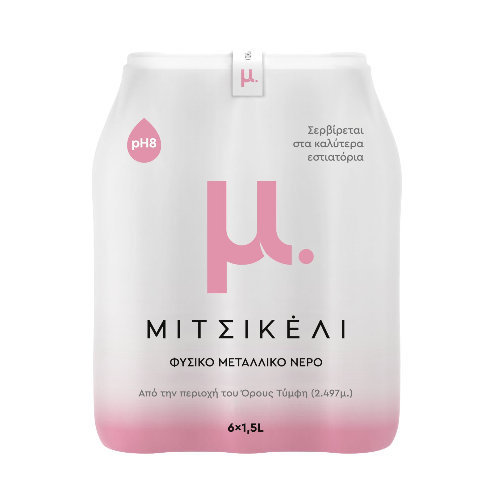 Νερό Φυσικό Μεταλλικό Φιάλη 6x1.5lt