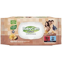 Babycare Family Karite Μωρομάντηλα 90τεμ