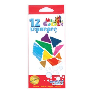 Mr Colour Τέμπερες 6 ml 12 Χρώματα
