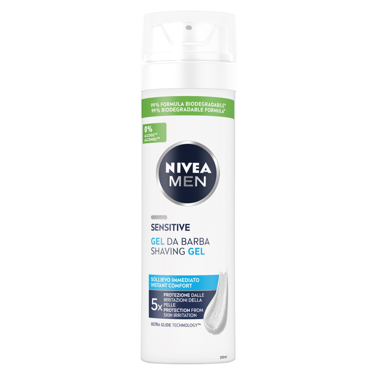 Gel Ξυρίσματος Sensitive 200ml