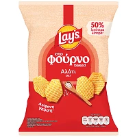 Lay's στο Φούρνο Θαλασσινό Αλάτι 105gr