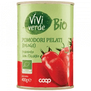 Vivi Verde Τομάτες Αποφλοιωμένες Biologico 400gr