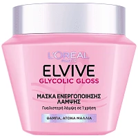 Elvive Glycolic Gloss Μάσκα Λάμψης 300ml