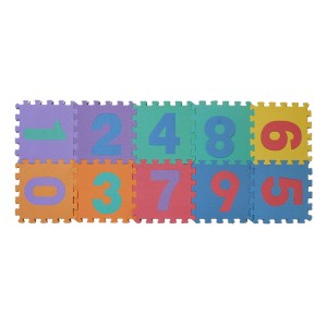 Zita Toys Παζλ Δαπέδου Με Νούμερα 10 Τεμάχια