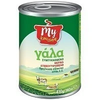 My Kouzina Συμπυκνωμένο Easy Open Γάλα Light 410gr