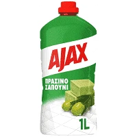 Ajax Υγρό Καθαριστικό Πράσινο Σαπούνι Για Μάρμαρα & Πλακάκια 1lt