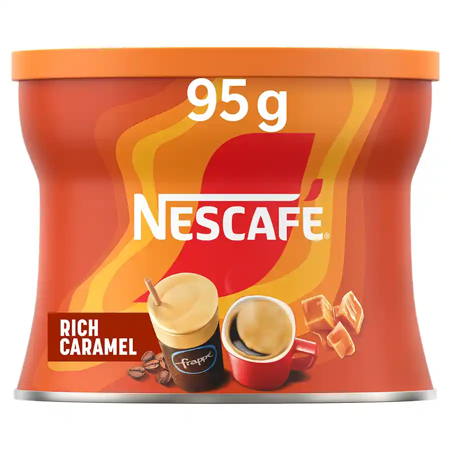 Nescafe Καφές Στιγμιαίος Rich Caramel 95γρ.