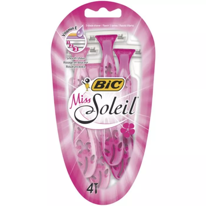 BIC MISS SOLEIL Ξυραφάκια 4 τεμάχια