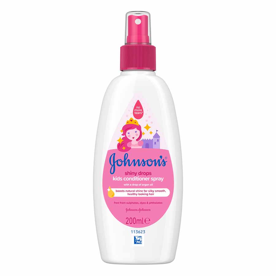 Johnson's Kids Shiny Drops Conditioner Σπρέι 200ml.