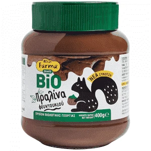 Biofarma Βιολογική Πραλίνα Φουντουκιού 400gr