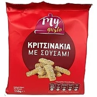 My Gusto Κριτσίνια Με Σουσάμι 110gr