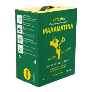 Μαλαματίνα Ρετσίνα 3 lt