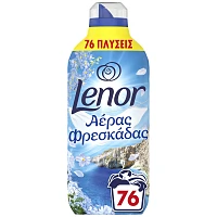 Lenor Μαλακτικό Ρούχων Αέρας Φρεσκάδας 76μεζ 1064ml