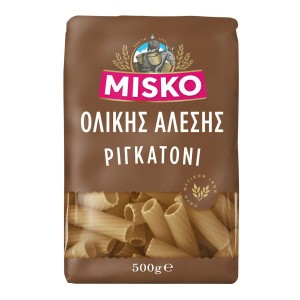 Misko Μακαρόνια Ριγκατόνι Ολικής Άλεσης 500 gr