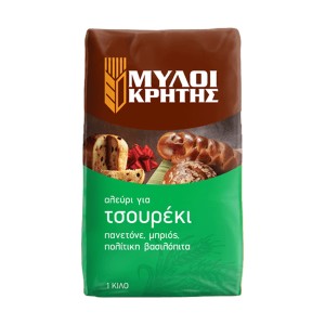 Μύλοι Κρήτης Αλεύρι Για Τσουρέκι 1 kg