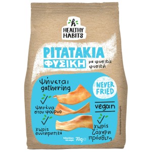 Healthy Habits Πιτατάκια Φυσικά Χωρίς Προσθήκη Ζάχαρης Vegan 70 gr