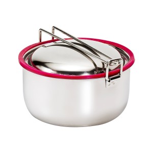 Casamania Φαγητοδοχείο Ανοξείδωτο Με Λαβή Φ15 800 ml