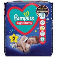 Pampers Night Pants (22τεμ) Νο5