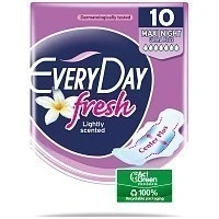 Everyday Hyperdry Fresh Ultra Plus Maxi Night 10τεμ