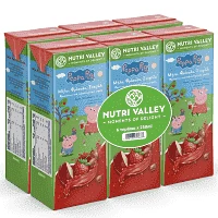 Nutri Valley Peppa Χυμός 3 Φρούτα 6x250ml