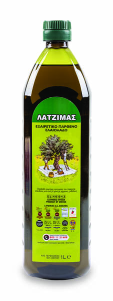 Λατζιμάς Ελαιόλαδο Εξτρα Παρθένο 1lt