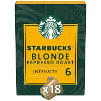 Starbucks Espresso Blonde Κάψουλες 18τεμ 94gr