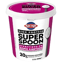 Κρι Κρι Super Spoon Γιαούρτι Protein Χωρίς Λακτόζη 900gr