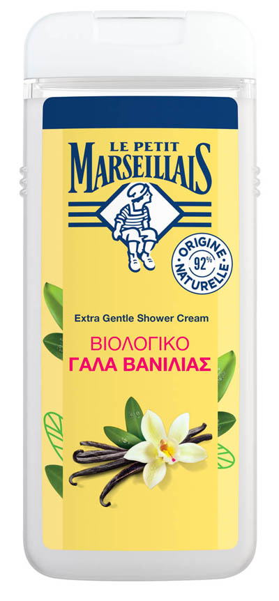 Le Petit Marseillais Αφρόλουτρο Βιολογικό Γάλα Βανίλιας 650ml.