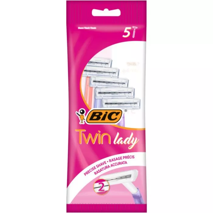 BIC TWIN LADY Ξυραφάκια 5 τεμάχια
