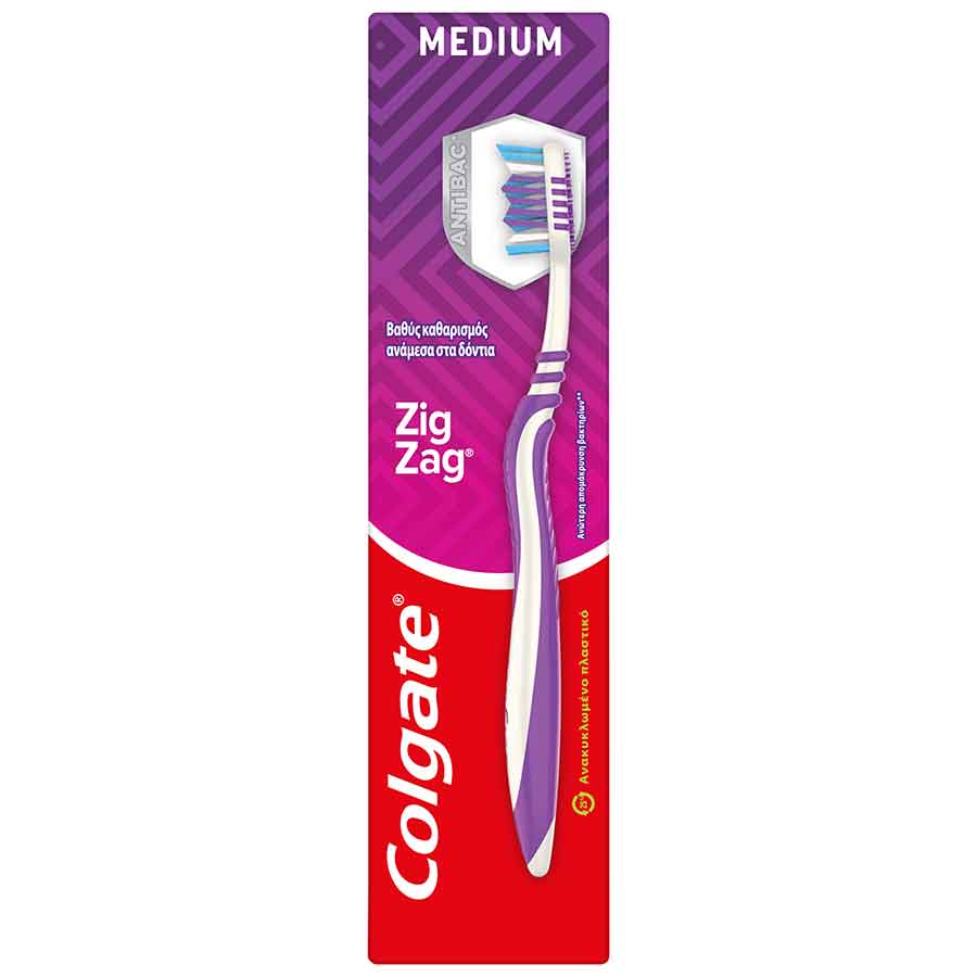 Colgate Zig Zag Οδοντόβουρτσα Μέτρια Flex