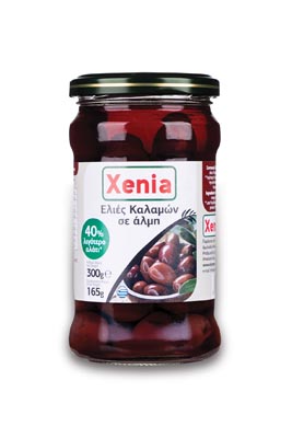 Xenia Ελιές Καλαμών 40%Λιγότερο Αλάτι 300γρ
