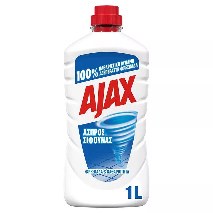 Ajax Άσπρος Σίφουνας Classic Καθαριστικό Πατώματος 1000ml