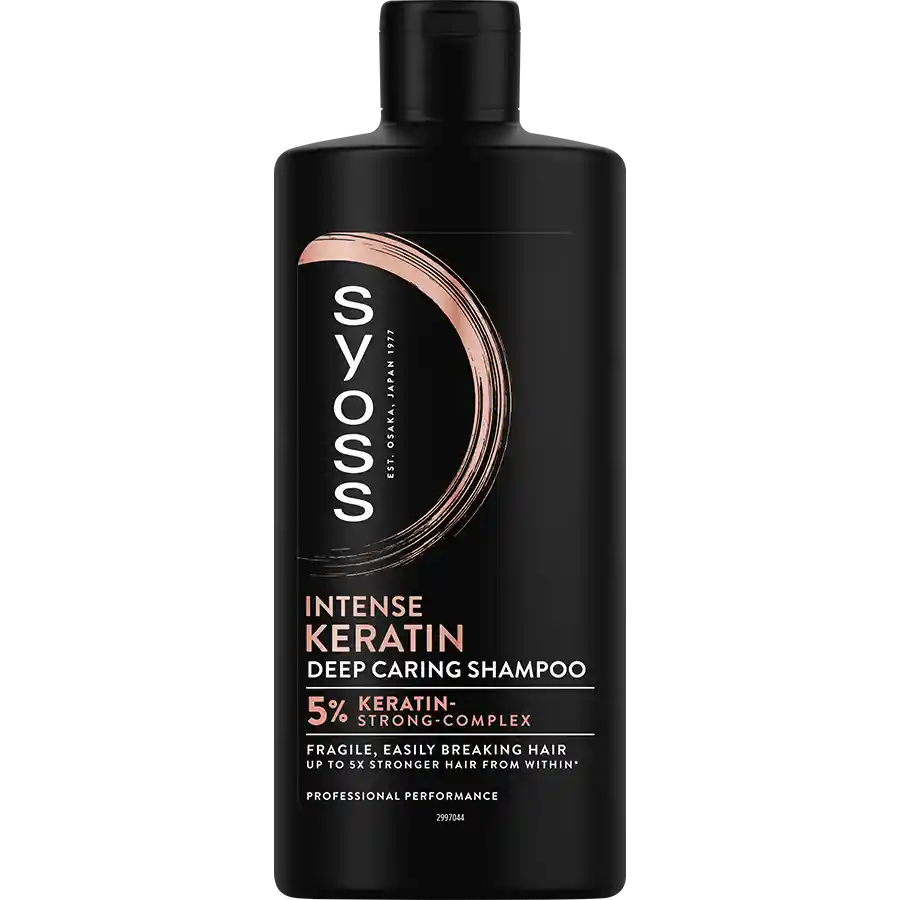 Syoss Intense Keratin Σαμπουάν Για Αδύναμα Μαλλιά  440ml.