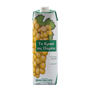 Ένωση Πεζών Το Κρασί Της Παρέας Λευκό 1 lt