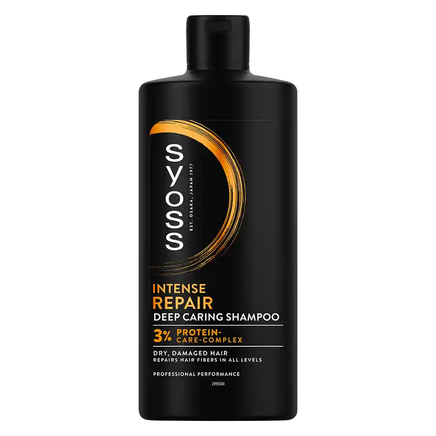 Syoss Intense Repair Σαμπουάν Για Ξηρά Ταλαιπωρημένα Μαλλιά 440ml.