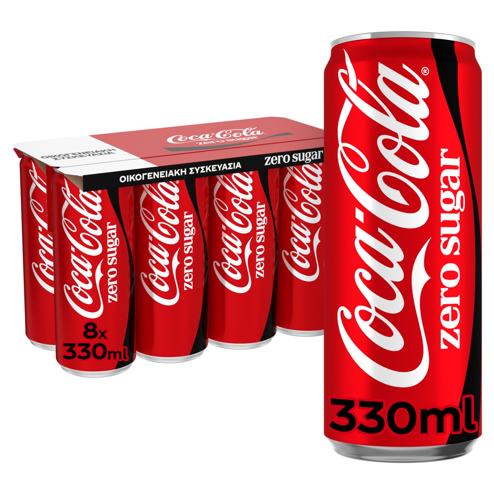 Αναψυκτικό Cola Zero Κουτί 8x330ml