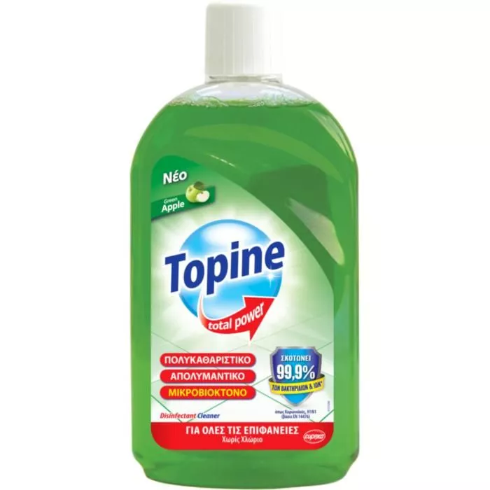 TOPINE ΑΠΟΛ/ΚΟ POWER TOT.GREEN APPLE 1L