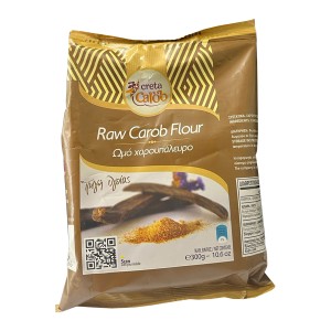 Creta Carob Ωμό Χαρουπάλευρο Χωρίς Γλουτένη 300 gr