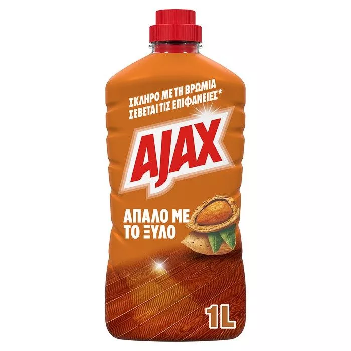 Ajax Απαλό με το Ξύλο Καθαριστικό Πατώματος 1000ml