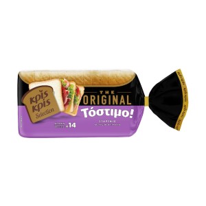Κρις Κρις Selection Τόστιμο Ψωμί Τοστ Σταρένιο 380 gr