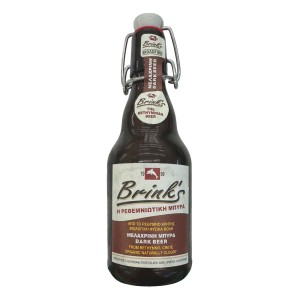 Brink's Μπίρα Μαύρη Βιολογική Φιάλη 330 ml