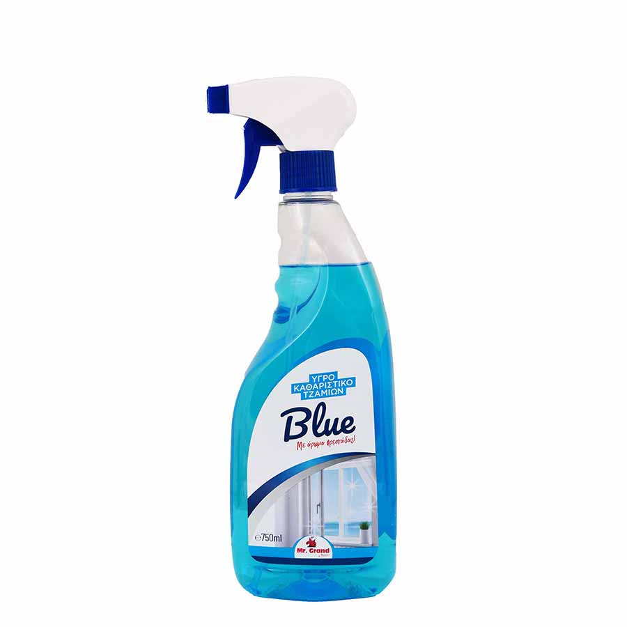 MrGrand Υγρό Τζαμιών Blue Power 750ml.