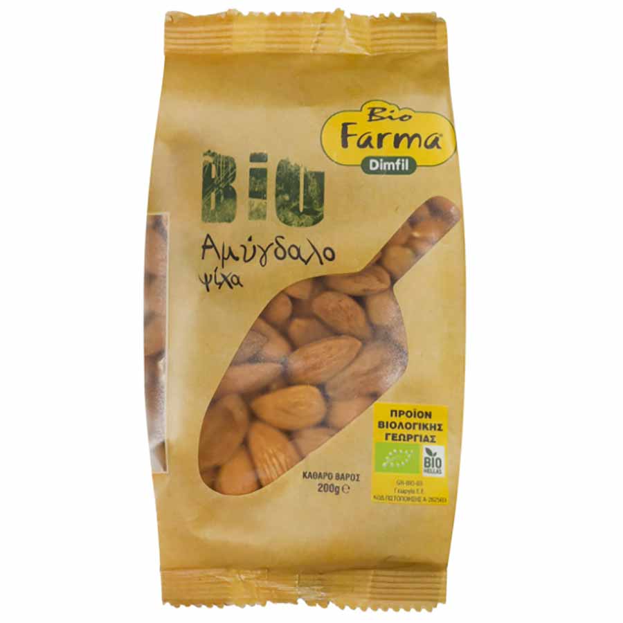 Bio Farma Αμύγδαλο Ωμό Βιολογικό 200γρ.