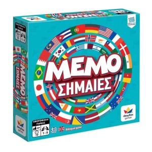 Desyllas Games Επιτραπέζιο Memo Σημαίες Για 6+ Ετών
