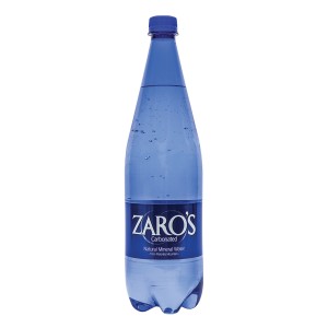 Zaro's Sparkling Ανθρακούχο Μεταλλικό Νερό 1 lt