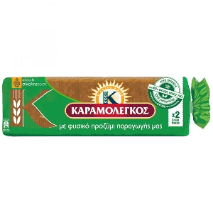 Καραμολέγκος Ψωμί Τοστ Με Σίκαλη Ολικής Άλεσης 680gr