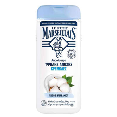 Le Petit Marseillais Αφρόλουτρο Sensitive Cotton 650ml.