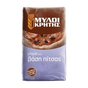Μύλοι Κρήτης Μίγμα Για Βάση Πίτσας 1 kg