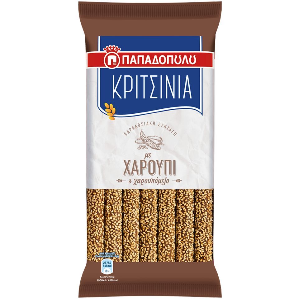 Κριτσίνια Χαρούπι 180g