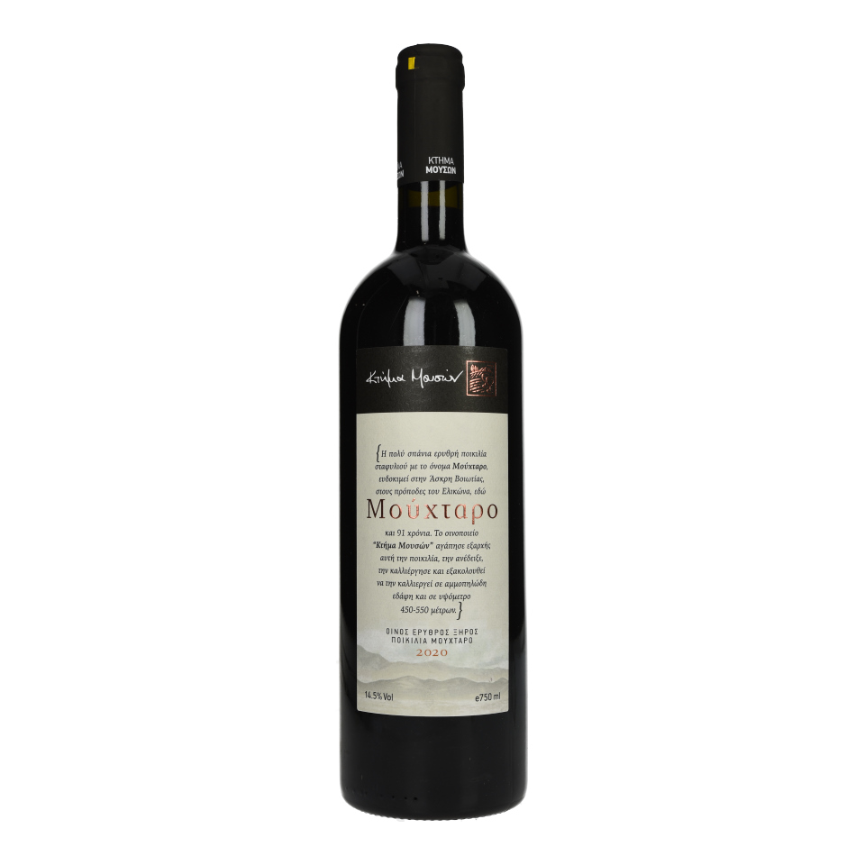 Οίνος Ερυθρός Ξηρός Μούχταρο 750ml